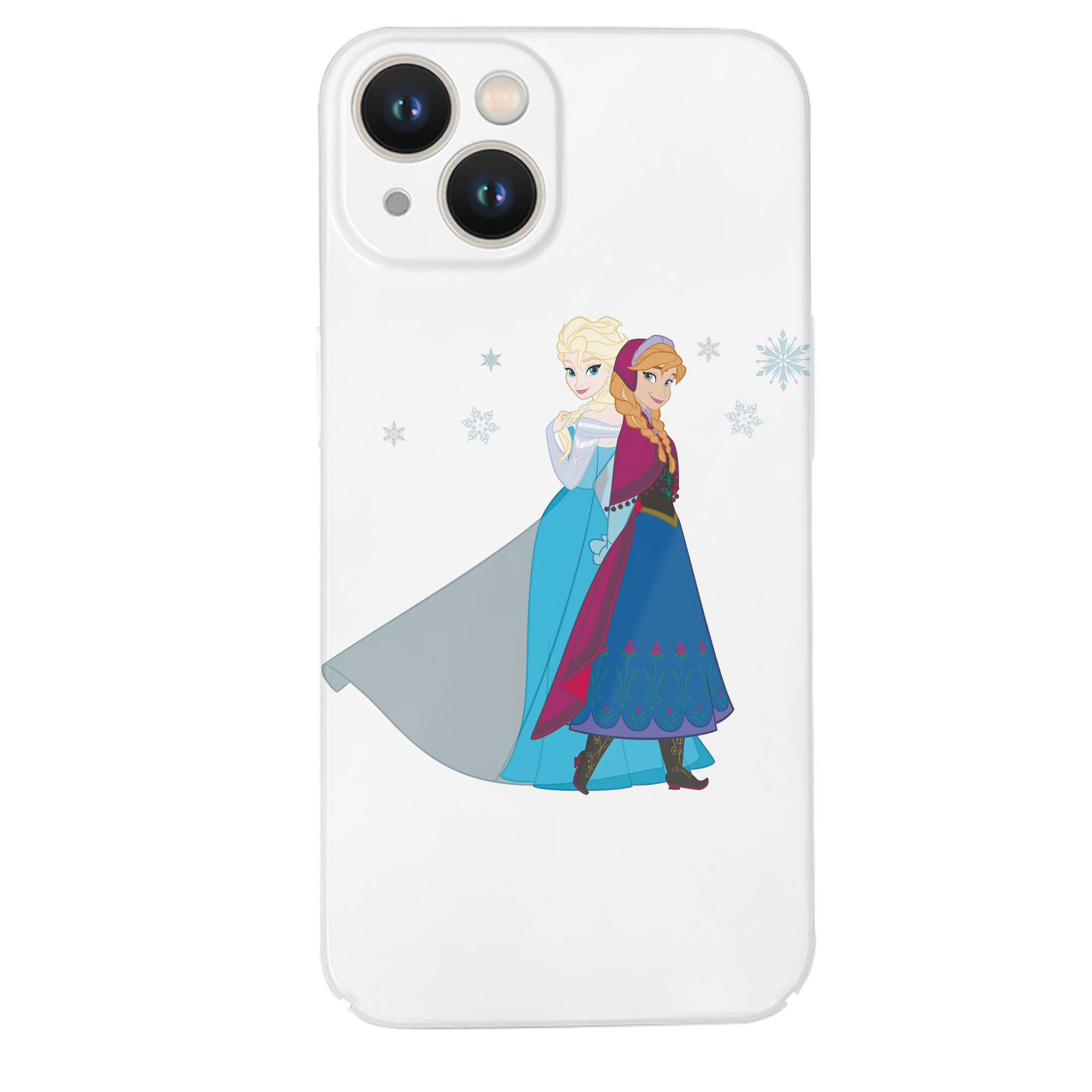 （画像用） アナと雪の女王 アンナ エルサ Frozen Anna Elsa 【iPhone 14シリーズ対応】ハードケース